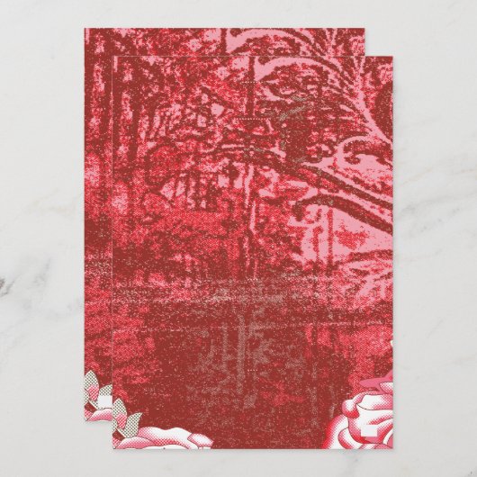 Luxury Save the Date Card Now! セーブザデート (正面/裏面)