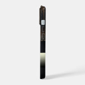 Luxury silver liquid drip iPhone 15ケース (左側面)