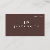 Luxury Small Business Business Card | Editable 名刺 (正面)