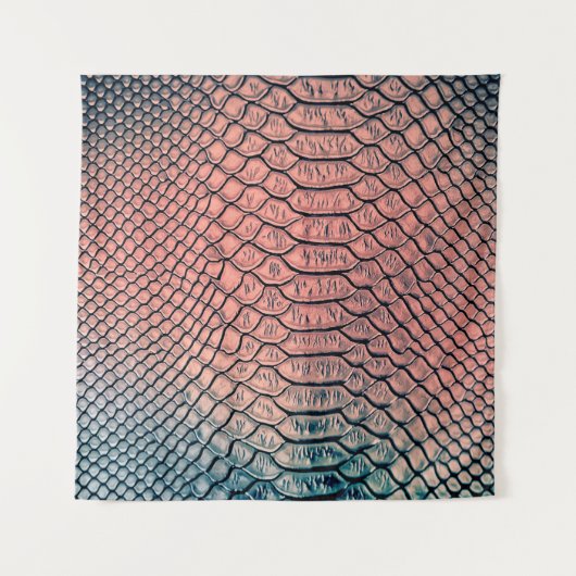 Luxury snake skin texture backgroundtexture,leathe タペストリー (正面)