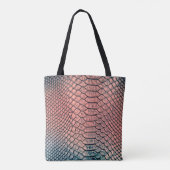 Luxury snake skin texture backgroundtexture,leathe トートバッグ (裏面)