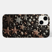 Luxury Sparkling Stars Phone Case - Rose Gold  Case-Mate iPhoneケース (裏面 (横))