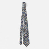 Luxury Statement Moroccan Diamond Neck Tie ネクタイ (裏面)