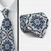 Luxury Statement Moroccan Diamond Neck Tie ネクタイ