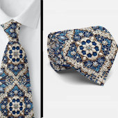 Luxury Statement Moroccan Diamond Neck Tie ネクタイ