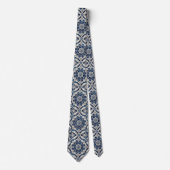 Luxury Statement Moroccan Diamond Neck Tie ネクタイ (正面)