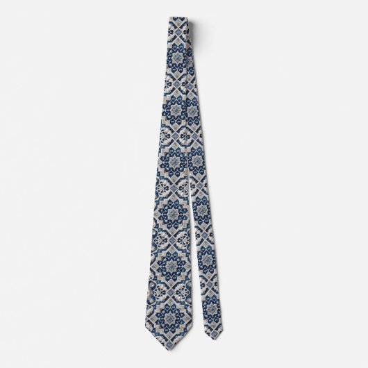 Luxury Statement Moroccan Diamond Neck Tie ネクタイ (正面)