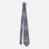 Luxury Statement Moroccan Diamond Neck Tie ネクタイ (裏面)