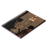 Luxury Success Couple Aesthetic Business Notebook ノートブック (左側)