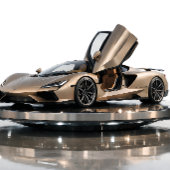 Luxury Supercar  – Champagne Gold Hypercar  カード