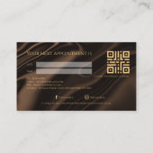 Luxury Tattoo Artist Appointment  名刺 (裏面)