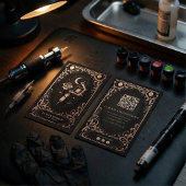 Luxury Tattoo Artist| Vintage Celestial 名刺