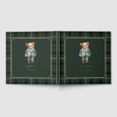 Luxury teddy bear baby shower ゲストブック (全面)