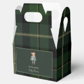 Luxury teddy bear baby shower フェイバーボックス (オープン)