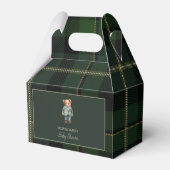 Luxury teddy bear baby shower フェイバーボックス (正面サイド)