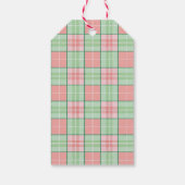 Luxury Teddy Bear Preppy Baby Shower Thank You ギフトタグ (裏面)