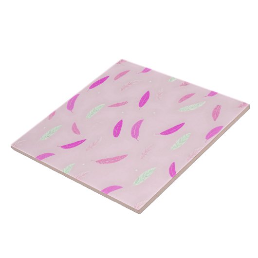 Luxury Trendy Feathers Boho Collection タイル (側面)