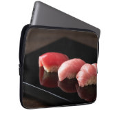 Luxury Tuna Nigiri – Japanese Sushi Art Sleeve by  ラップトップスリーブ (正面右)