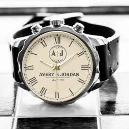 Luxury Unique Engagement Gift Custom Monogram Mode 腕時計