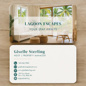 Luxury Vacation Rental QR Code 名刺