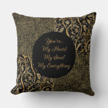 Luxury, Valentine's Day,Black Gold Florals ,Pixel