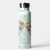 Luxury, Valentine's Day, Flowers of My Heart ウォーターボトル (右面)