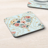 Luxury, Valentine's Day, Flowers of My Heart コースター (左側)