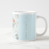 Luxury, Valentine's Day, Flowers of My Heart ジャンボコーヒーマグカップ (右)