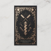Luxury Vintage Barber | Celestial 名刺 (正面)