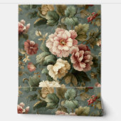 Luxury Vintage British Classic Floral Countryside 壁紙 (ほどく)