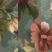 Luxury Vintage British Classic Floral Countryside 壁紙 (縫い目)