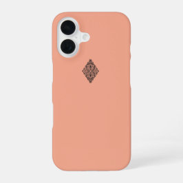 Luxury Vintage Floral Frame Decorative Art iPhone 16ケース