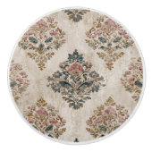 Luxury Vintage Imperial Floral セラミックノブ (正面)