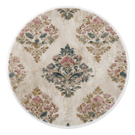 Luxury Vintage Imperial Floral セラミックノブ
