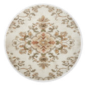 Luxury Vintage Imperial Floral セラミックノブ (正面)