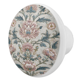Luxury Vintage Imperial Floral セラミックノブ