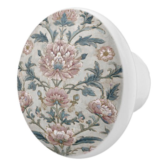 Luxury Vintage Imperial Floral セラミックノブ (右)