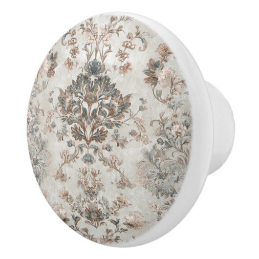 Luxury Vintage Imperial Floral セラミックノブ (右)