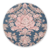 Luxury Vintage Imperial Floral セラミックノブ (正面)