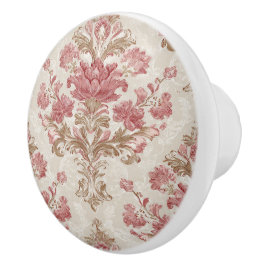 Luxury Vintage Imperial Floral セラミックノブ