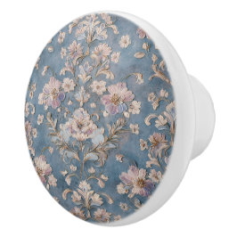 Luxury Vintage Imperial Floral セラミックノブ
