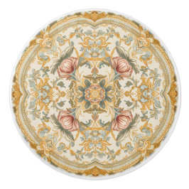Luxury Vintage Imperial Floral セラミックノブ