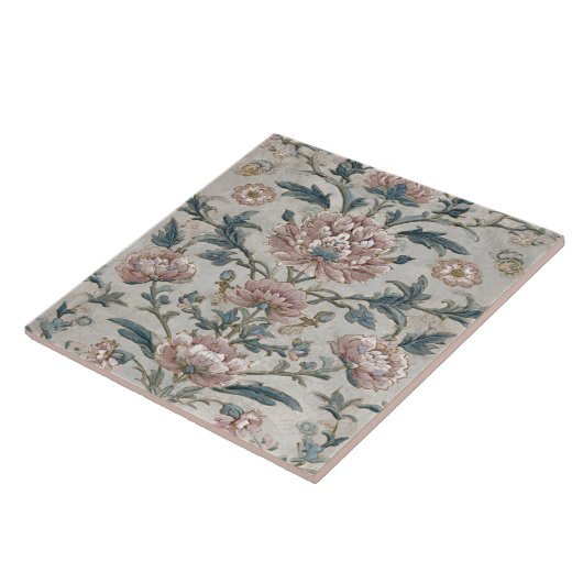 Luxury Vintage Imperial Floral タイル (側面)