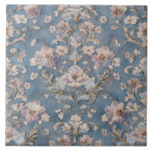 Luxury Vintage Imperial Floral タイル (正面)