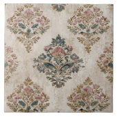 Luxury Vintage Imperial Floral タイル (正面)