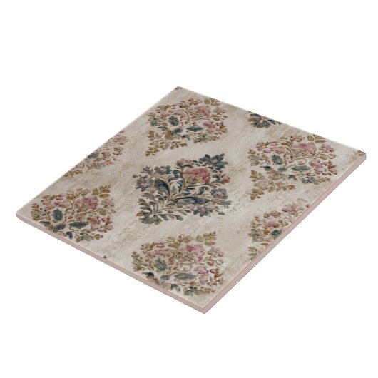 Luxury Vintage Imperial Floral タイル (側面)