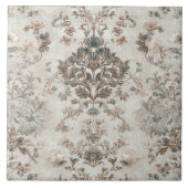 Luxury Vintage Imperial Floral タイル (正面)