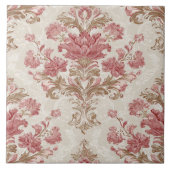 Luxury Vintage Imperial Floral タイル (正面)