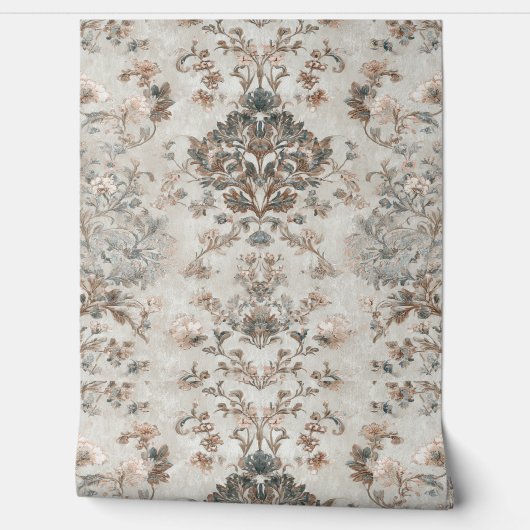 Luxury Vintage Imperial Floral 壁紙 (ほどく)