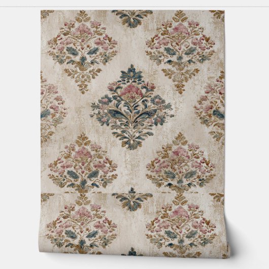 Luxury Vintage Imperial Floral 壁紙 (ほどく)